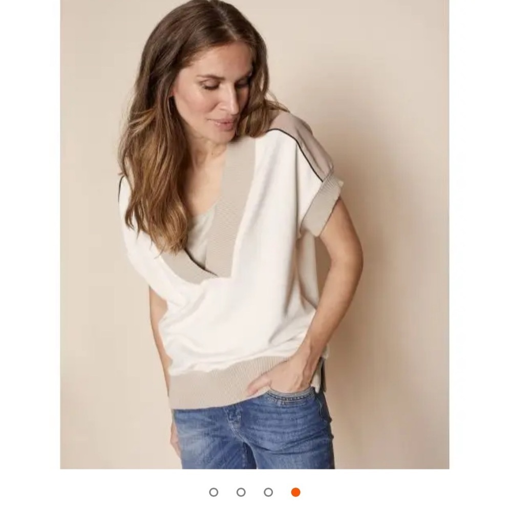 Mos Mosh V neck top - Picture 2 of 9